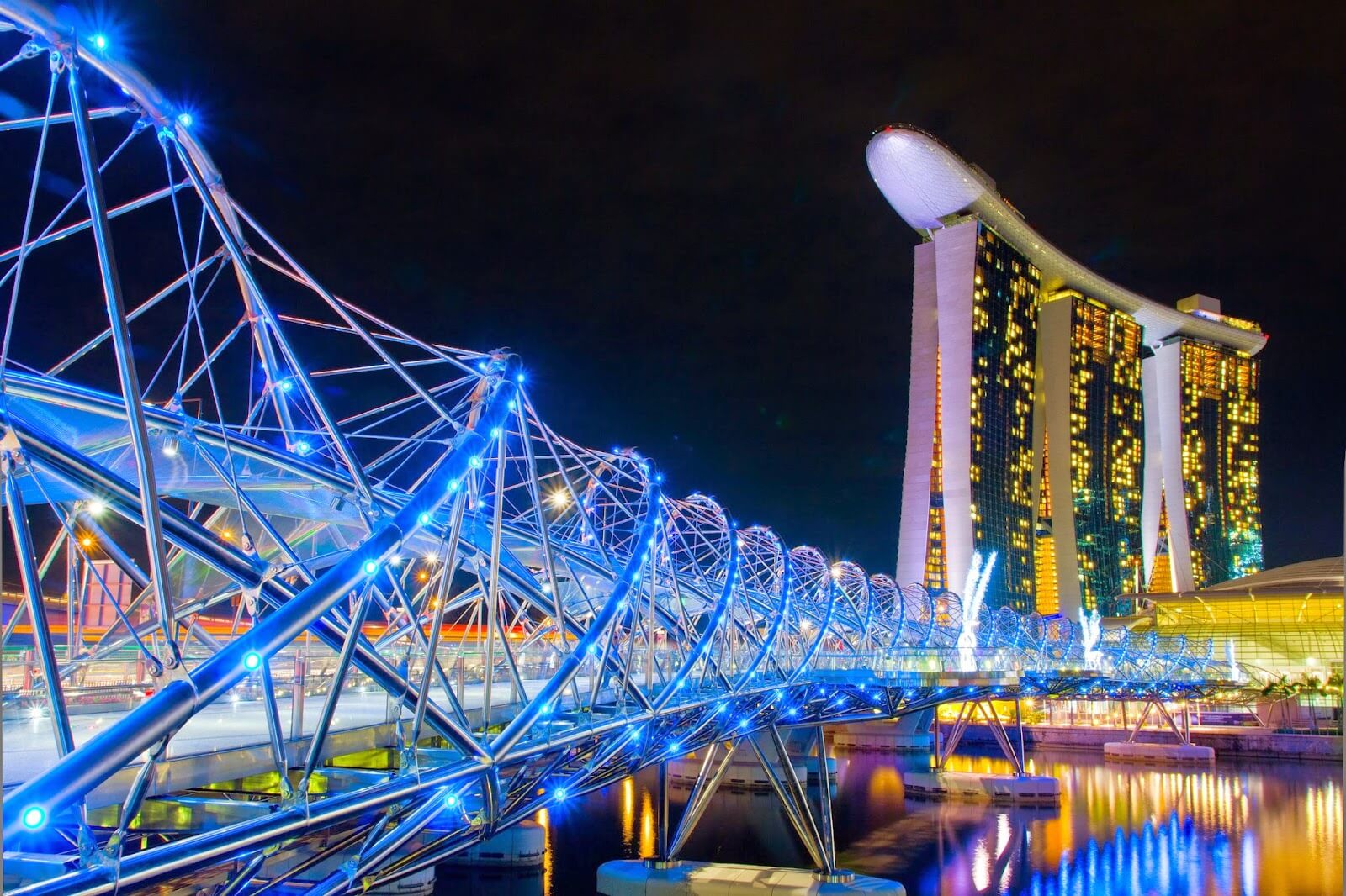 Alkaff Bridge - Cây cầu đẹp nhất của Singapore
