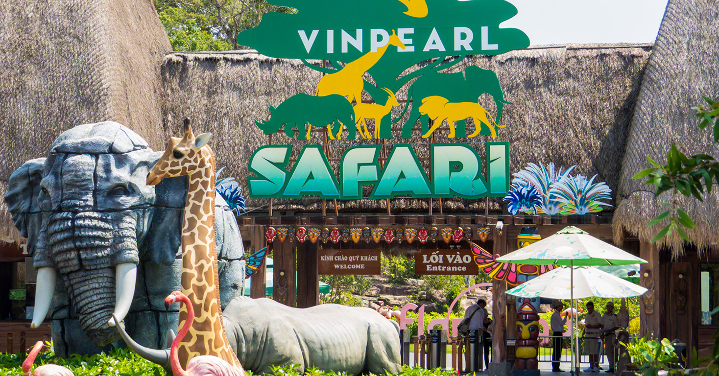 Tham quan sở thú muôn màu Vinpearl Safari tại Phú Quốc